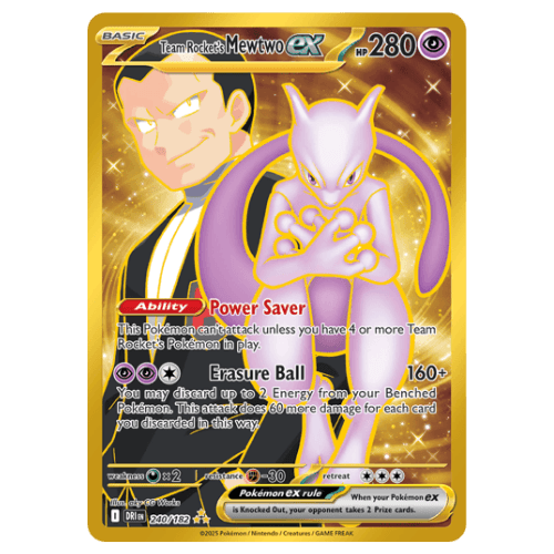 Team Rocket's MewTwo #240
